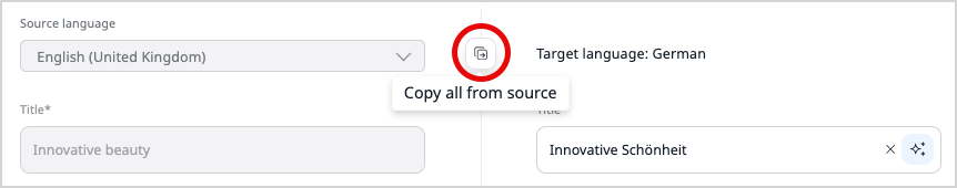Copy all from source button